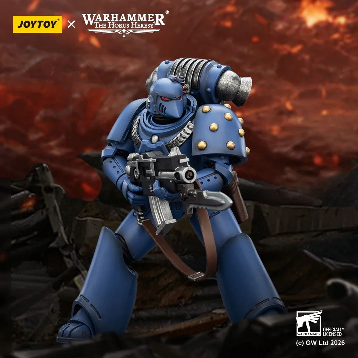 【MT】Pre-sale JOYTOY Warhammer 40K Ultramarines MKVI Tactical Legionary 1/18 Action Figure Toys Collection