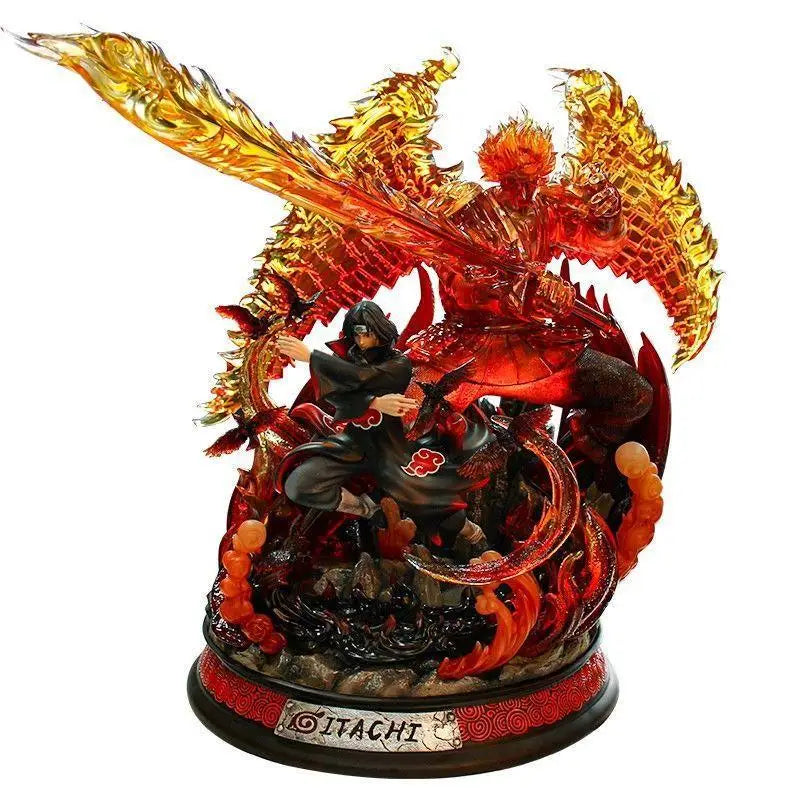 Naruto Anime Figurines Gk Susanoo Uchiha Sasuke Hatake Kakashi Uzumaki Naruto Figure Pvc Statue Model Doll Collectible Toy