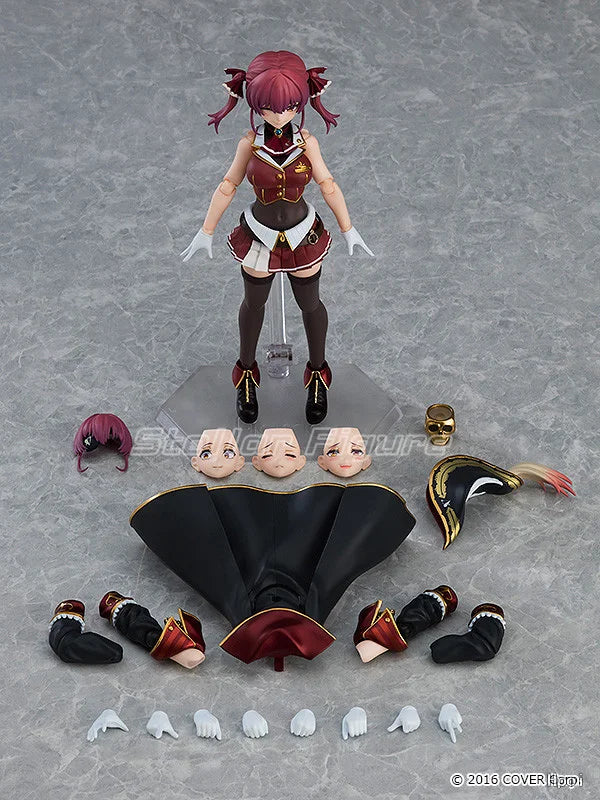 ã€SFã€‘In Stock Original Max Factory GSC Figma577 Hololive Houshou Marine Figures Model Anime Collection