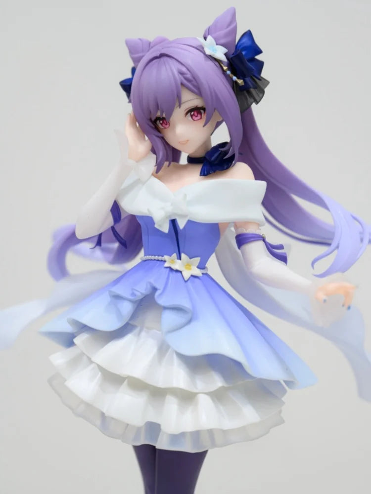 Genuine Shinshin Impact Keqing · Cuiye Huayan Ver.1/8 Figure Model Collection Ornament Girl Toy Gift