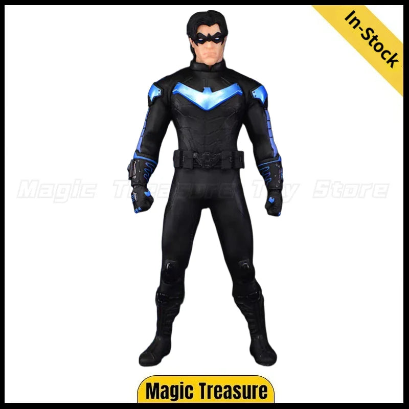 【Auf Lager】MEZCO ONE:12 Batman Nightwing 6-Zoll Actionfigur Modell Spielzeug