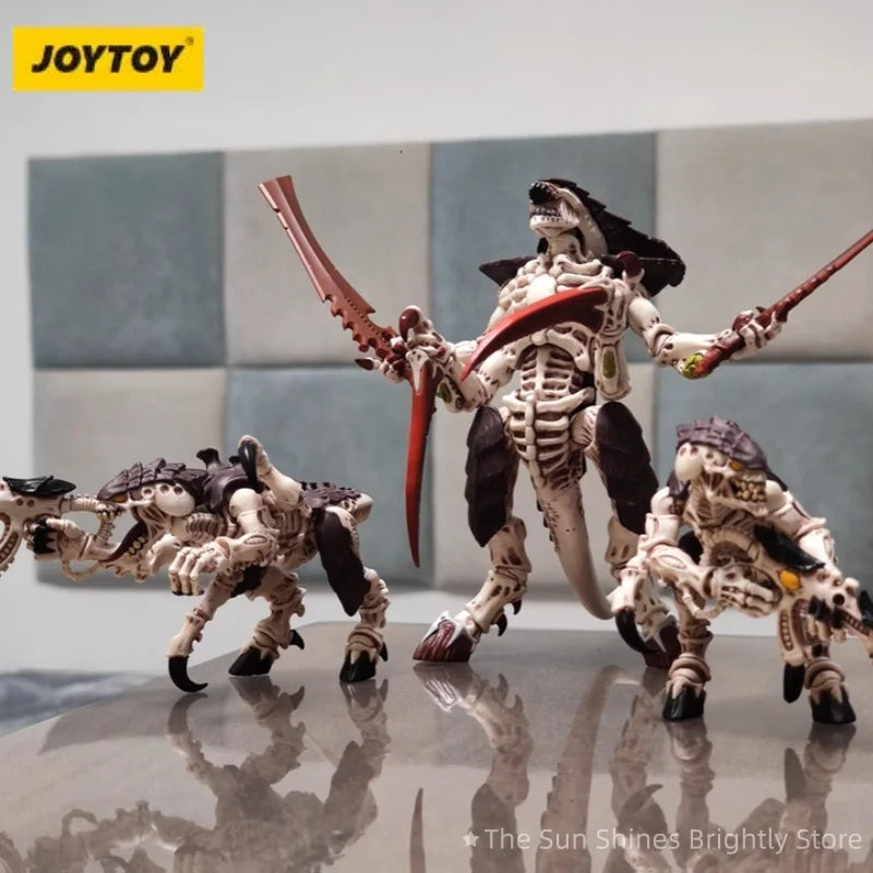 JOYTOY Warhammer 40K 1/18 Scale Action Figure - Tyranids Hive Fleet Leviathan Termagant with Fleshborer Model Collectible Gift