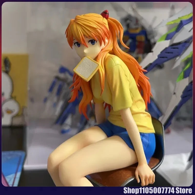 Asuka Gk Anime Figure Desktop Decor Birthday Gift Collectible Toy Model Trendy Computer Case Ornaments Birthday Present