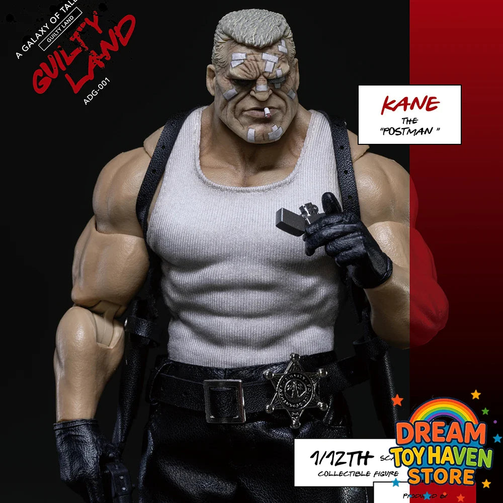 MUFF ADAM ADG-001 1/12 Maßstab Herren Soldat City Of Evil Postbote Kane Vollset 6 Zoll Actionfigur Modell Spielzeug Sammlerstück