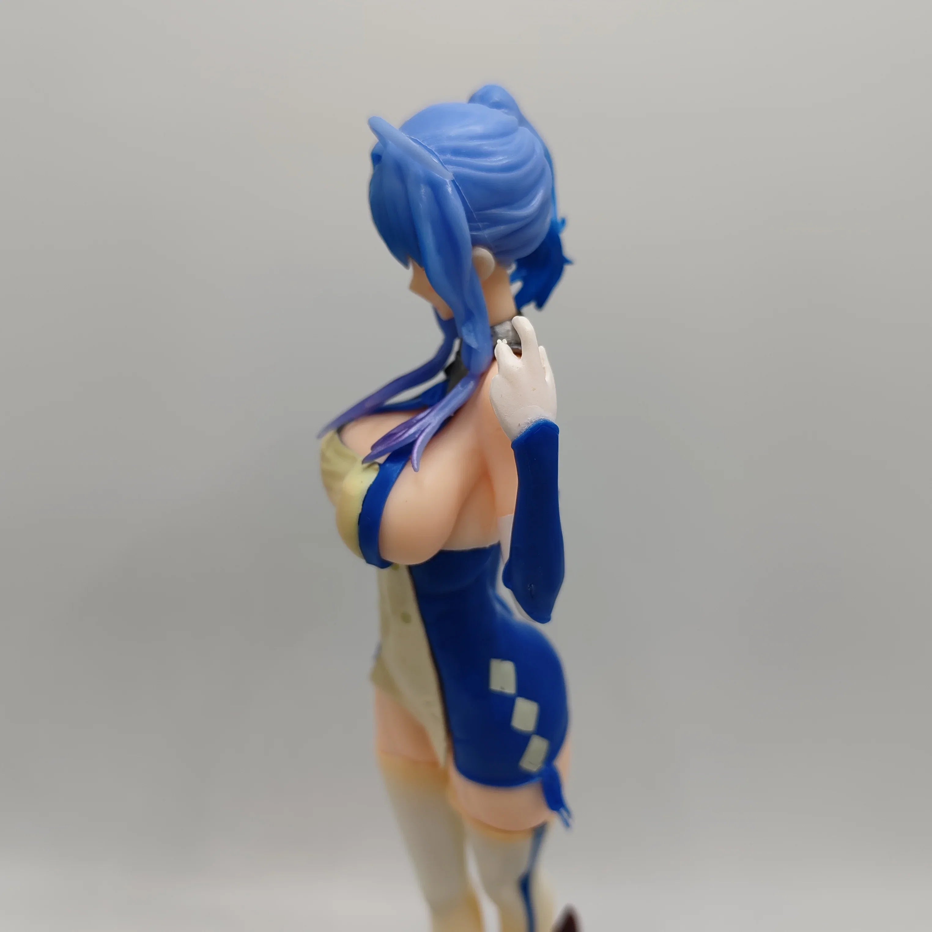 24CM Anime Game Azur Lane USS St Louis Figure Dress Standing Anime Model Toy Gift Collection Decorative Ornament Clothes Removed
