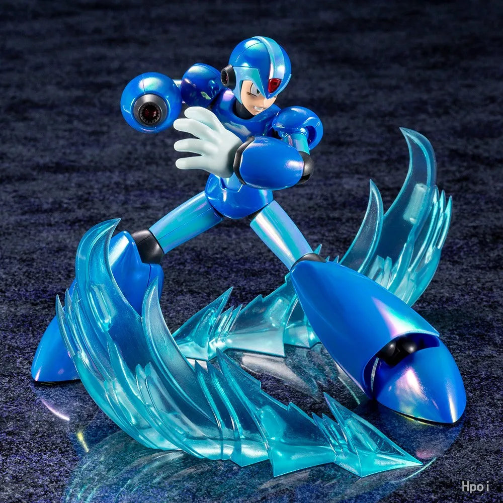 In Stock Original KOTOBUKIYA Megaman X Aix Advanced Charging Shooter Anime Doll Figure Model Toys Gift