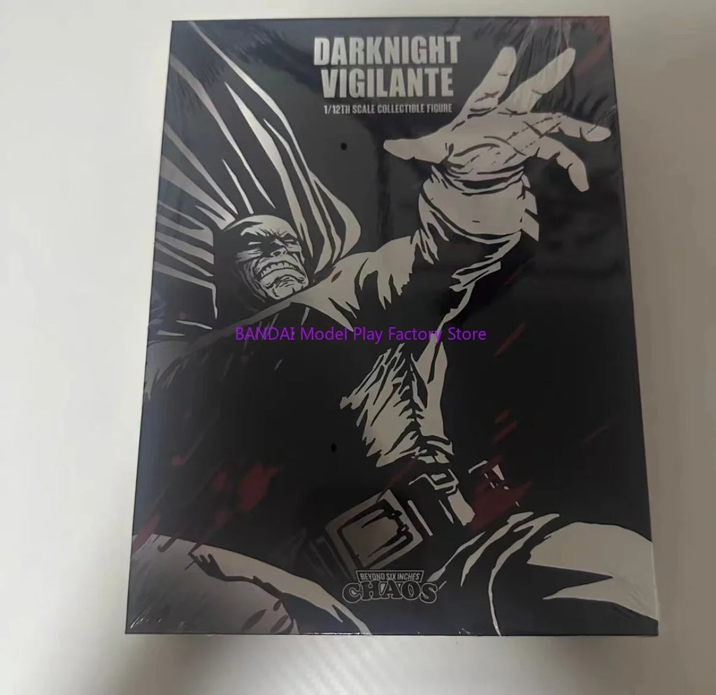 CHAOS 002 1/12 Elder Man Darknight Vigilante Movable Cloth Action Figure Replaceable Mini Hand Type Model 6" Full Set Soldier