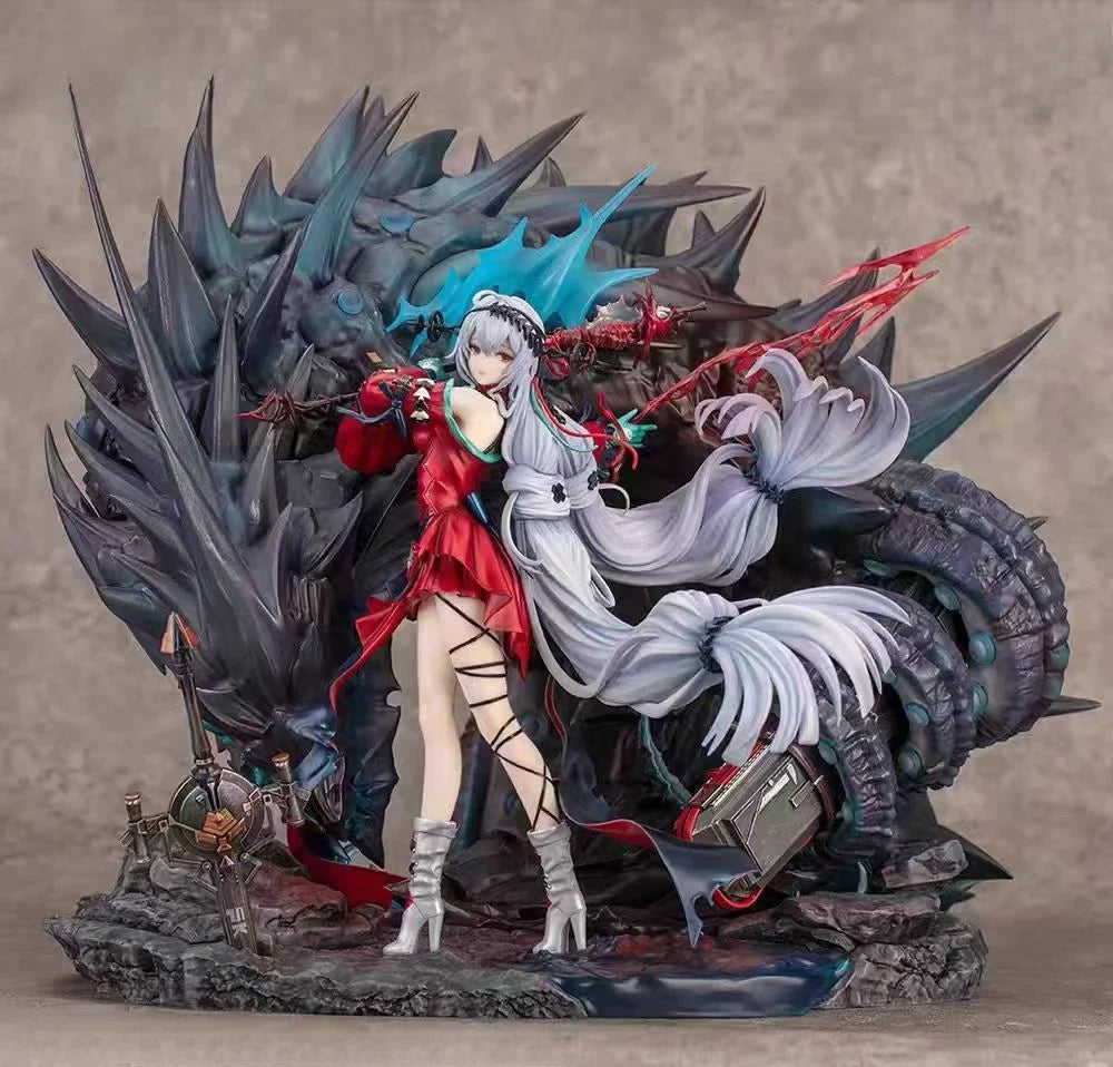 【Pre Sale/Customization】Arknights Skadi The Corrupting Heart Game Character Sculpture Action Figurals Statue Figures Collectible