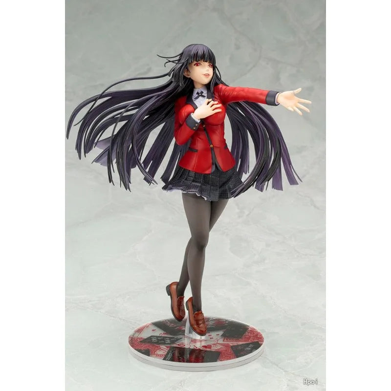 KOTOBUKIYA Original Gambling School ARTFX J 1 \ 8 Handmade Series Snake's Dream Child Anime Not Movable Figure Statue Model Toys