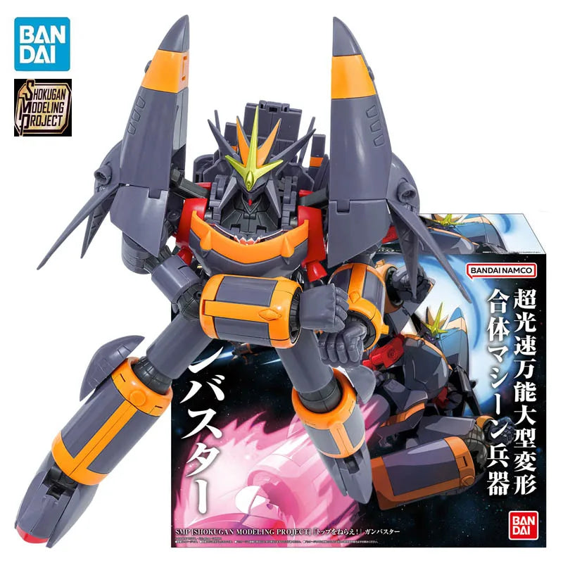 In Stock BANDAI SMP Aim For The Top GunBuster Gunbuster‌ Anime Action Figures Assembly Model Collection Toy