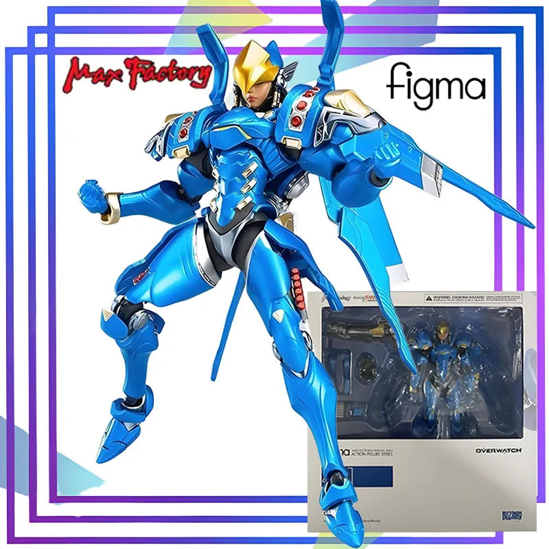 Max Original figma Seriesã€ŠOverwatch:Pharahã€‹Anime Action Figure Assembly ModelToys Collectible Model Ornaments Gifts For Children