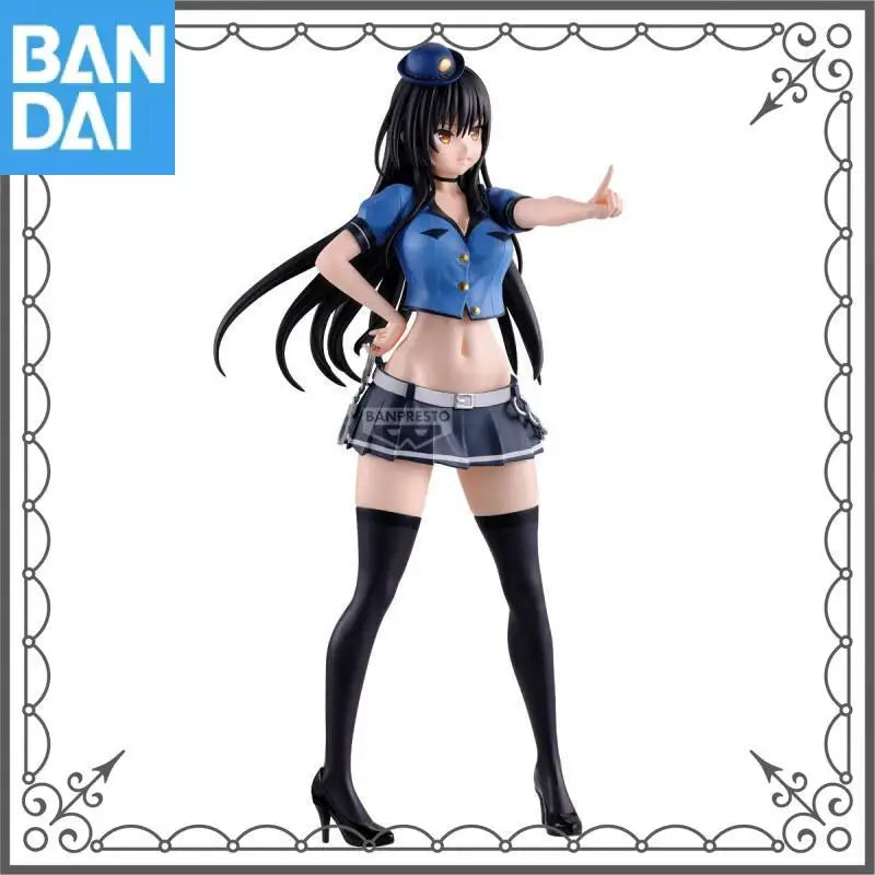 Auf Lager Bandai Namco Banpresto To Love Darkness Glitter Glamours Kotegawa Yui Polizei Anime Figur Modell Sammlerstück Geschenk