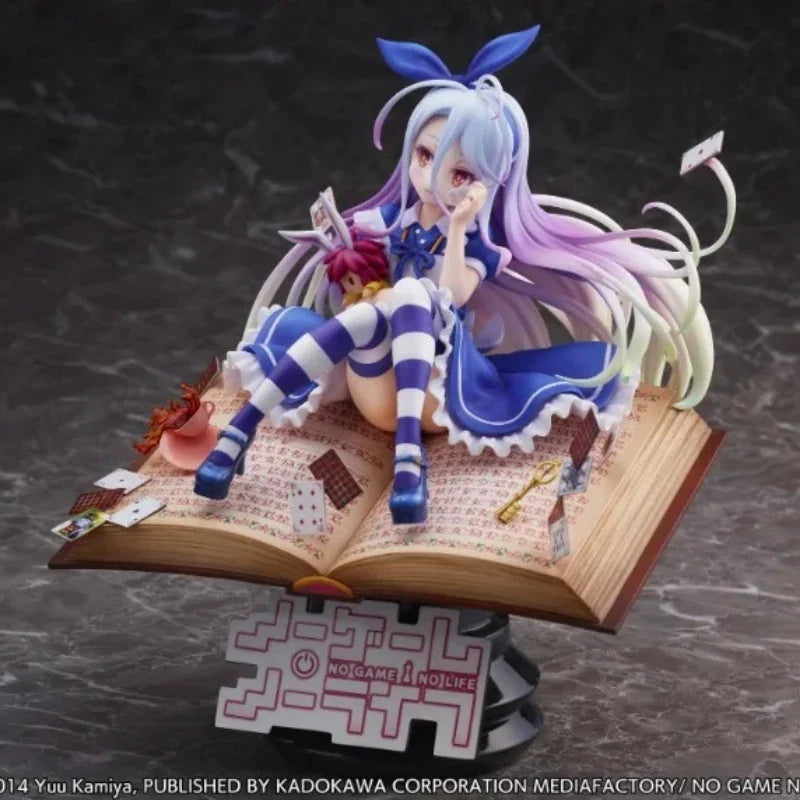 eStream SSF Original:NO GAME NO LIFE Shiro Daydream 24cm PVC Action Figure Anime Figure Model Toys Figure Collection Doll Gift