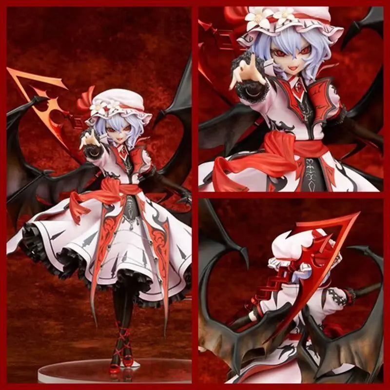 22cm Touhou Project Flandre Scarlet Madness State Game Girl Figure Model Statue Boys Collection Desktop Decoration Ornament Toys