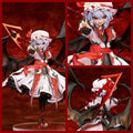 22cm Touhou Project Flandre Scarlet Madness State Game Girl Figure Model Statue Boys Collection Desktop Decoration Ornament Toys