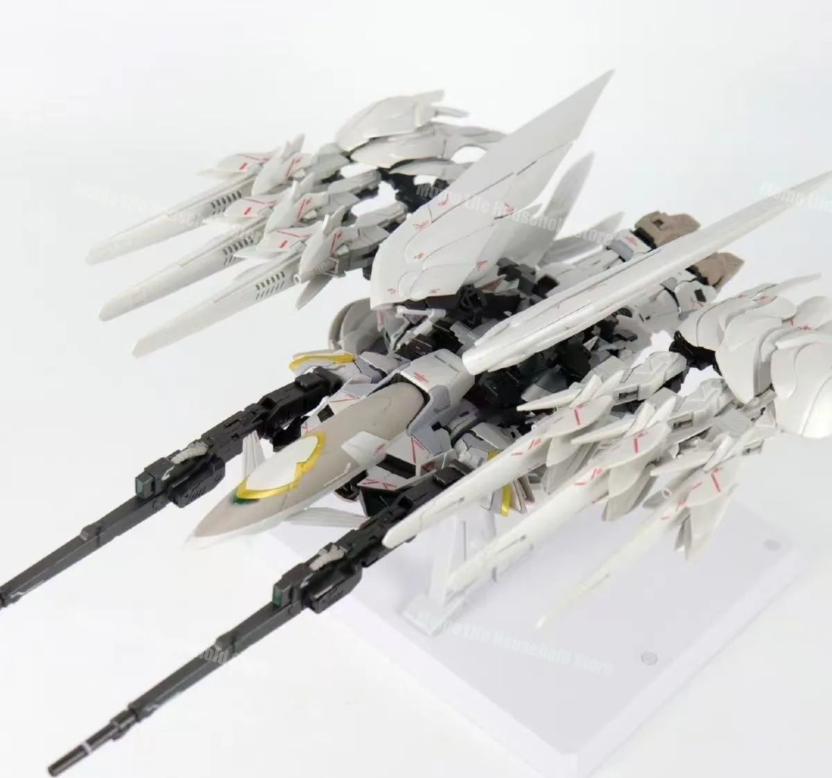 In Stock DABAN 8827 MG 1/100 Wing Snow White Xxxg-00ysw Assembly Model Kits Anime Action Figure Robot Plastic Model Gifts Toys