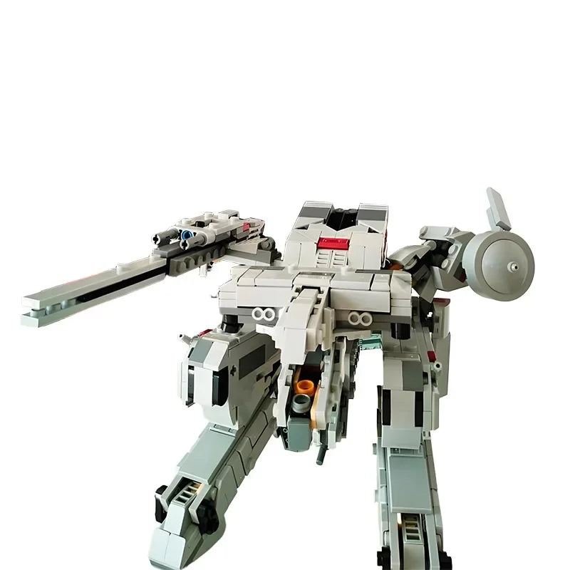 MOC Metal Gear Rex Building Blocks Model DIY MOC Icons Series 582PCS Mech Robotics Creative Kids Toys Gift Solid Assemble Bricks