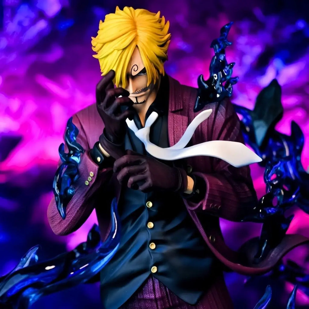 24cm 9.4 inch Anime Sanji Action Figures Pvc Statue Desktop Ornamen Collection Statue Model Decoration Room Desk Toys Children G