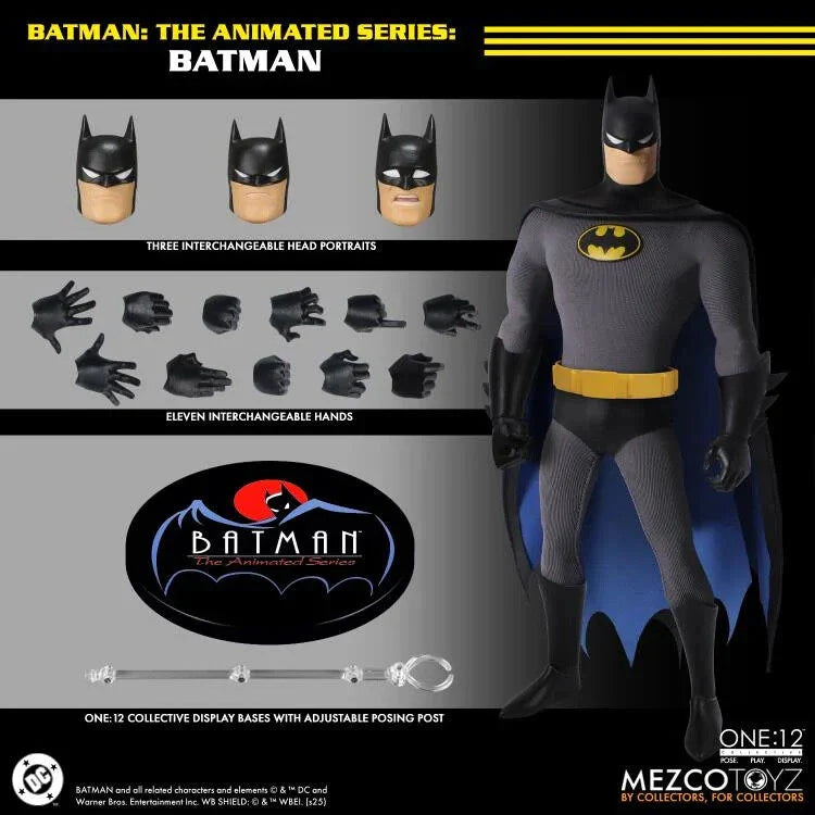 Auf Lager Ant MEZCO One:12 DC Comics Batman Actionfigur Spielzeugsammlung Geschenk