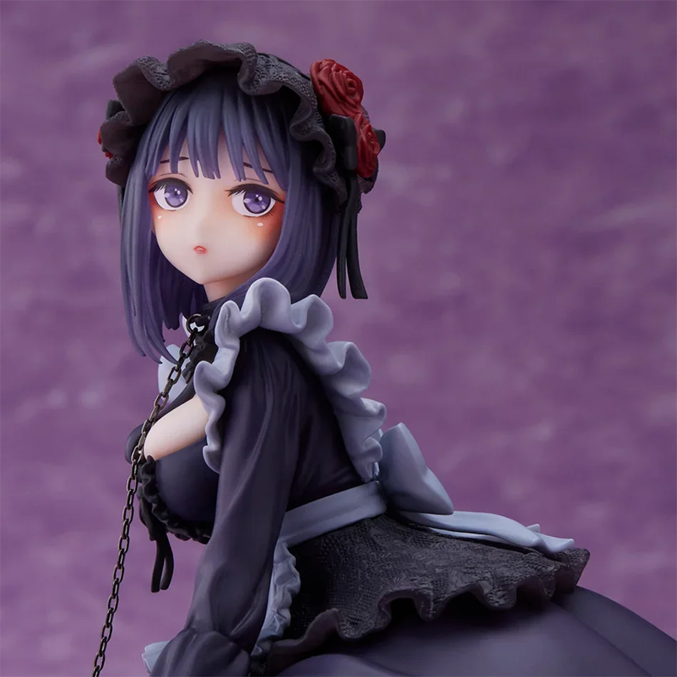 In Stock My Dress-Up Darling Anime Figure Black Maid Outfit Kitagawa Marin Character Action Figure Collection Figurine Model