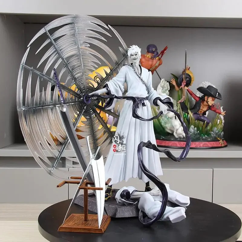 33cm Bleach Thousand Year Blood War Anime Figure Gk Kurosaki Ichigo Hollow Cero Zangetsu Action Figurine Collectible Models Toys