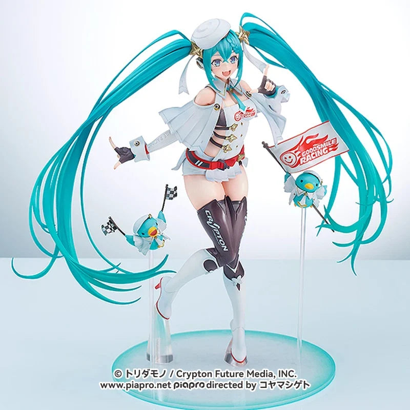 Racing Miku 2023 Ver 1/7 Scale Figure Toridamono Design Hatsune Miku Anime Collectible PVC Model Limited Edition Poseable