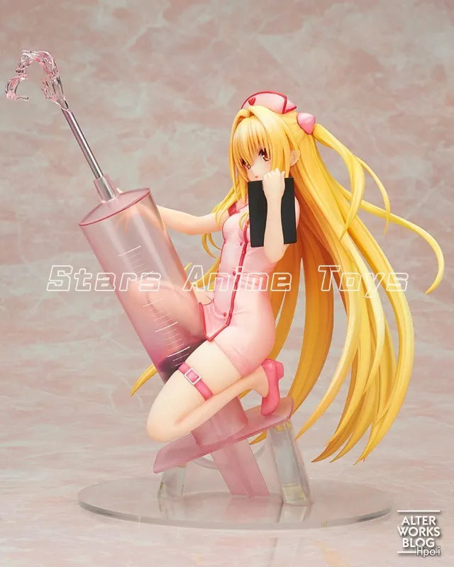 Original Alter To Love-Ru Darkness Golden Darkness Nurse Animation Figure Ornaments Collection