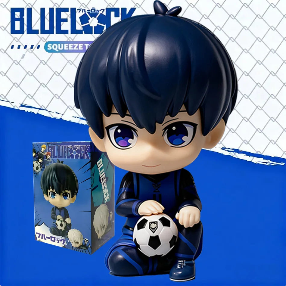 Action Figures Isagi Yoichi Bachira Meguru Anime Figure Q Version Figurine PVC Collectible Model Kids Doll Toys Gifts