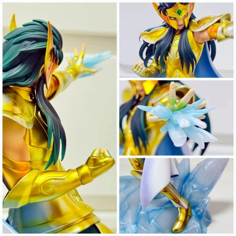 Genuine Bandai Saint Cloth Museum 12 Gold Saint Seiya All Series Art Statue Set Sculpture Limited Edition Anime Figurine Gift