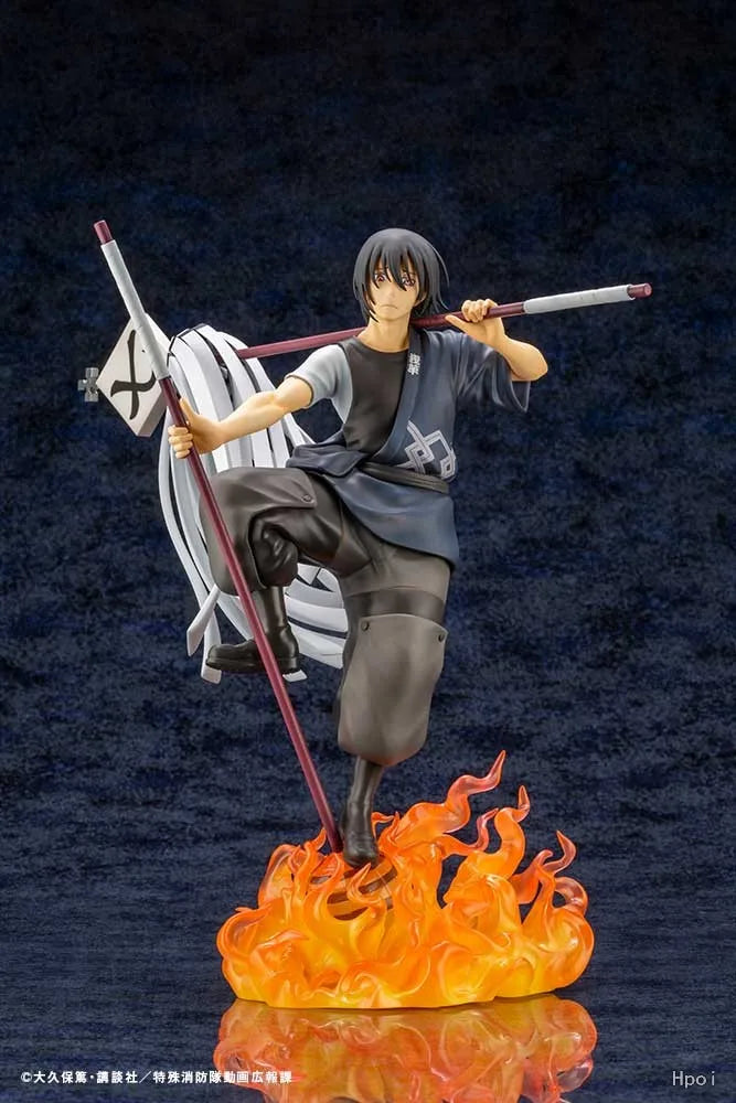 【In Stock】Original KOTOBUKIYA ARTFX J Fire Force Shinmon Benimaru 1/8 Scale Figure Model Collection Ornament