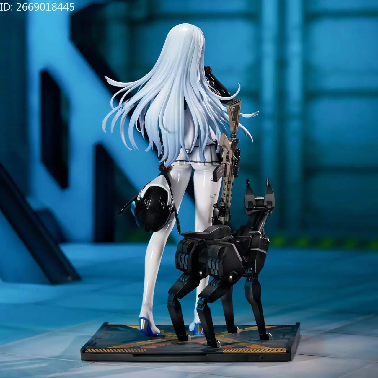 【Presale】Girls Frontline Character Sculpture Anime HK416 Action Figurals Figurine Statue Figures Cartoon Collectible Model Toy