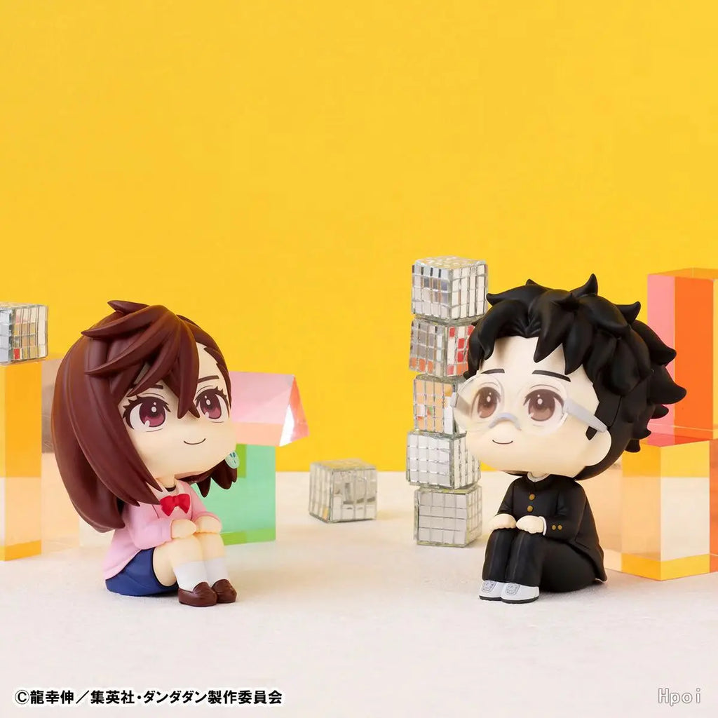 Original MegaHouse Look Up Zabuton Dandadan Ayase Momo Takakura Ken Anime Figure Toys PVC Model BANDAI Collection Doll Model toy
