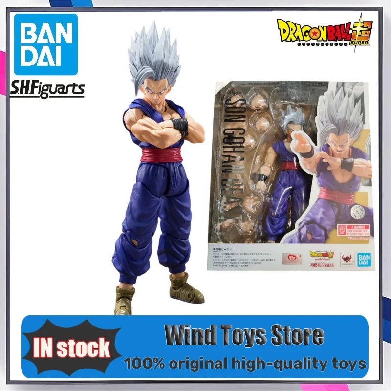 In 100% Original Bandai S.H.Figuarts Dragon Ball Z Son Gohan Beast PVC Anime Sammlerfiguren Modell Spielzeug