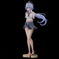 25cm Genshin Impact Figure Ganyu Figures School Uniform Ganyu Girl Figurine Pvc Statue Model Doll Room Ornament Collection Toys