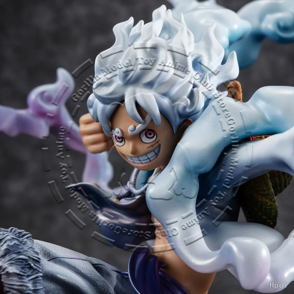 In Stock Original Genuine MegaHouse POP ONE PIECE Monkey D. Luffy 230mm Portrait of Pirates Figure Statue Collectible Toy Gift