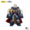 JOYTOY Warhammer 40k 1/18 Action Figures Ultramarines Marneus Calgar, Chapter Master with MKX Gravis Armour and Gauntlets