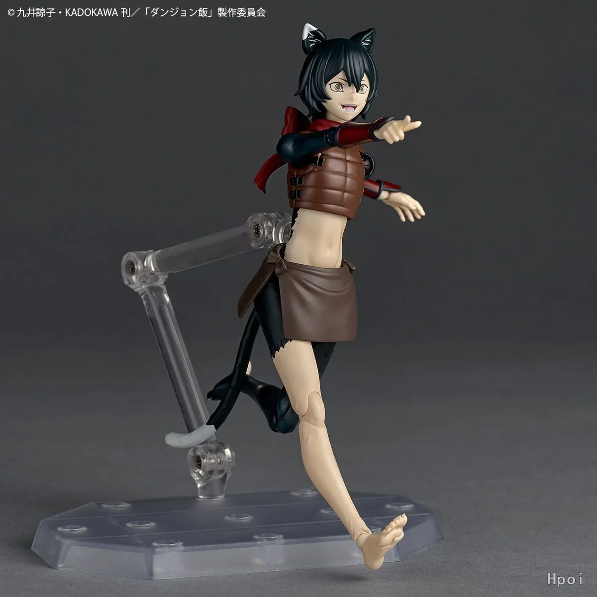 Original Genuine Kaiyodo Action/Dolls Revoltech (NR085) Dungeon Meshi Izutsumi H=145mm Anime Character Model Figure Action Toy