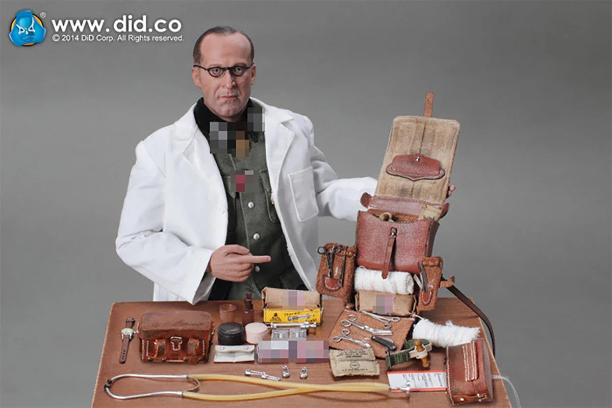 DID D80100 1/6 SS Medic Operation Peter 12'' Male Soldier Military Action Figure Full Set Collectible Model Toys Gift