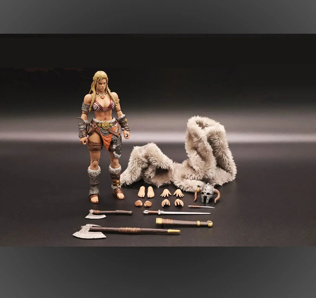 Pre-sale XesRay Fight for Glory 1/12 Action Figure Combatants 2025 Event Exclusive Gold Hildr Anime Model  Holiday Gifts Toys