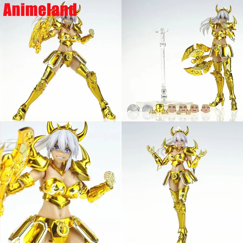 Great Toys/GT Saint Seiya Myth Cloth EX Taurus Erica Holy Contract Female Zodiac Knights of Action Figure Model In Stock