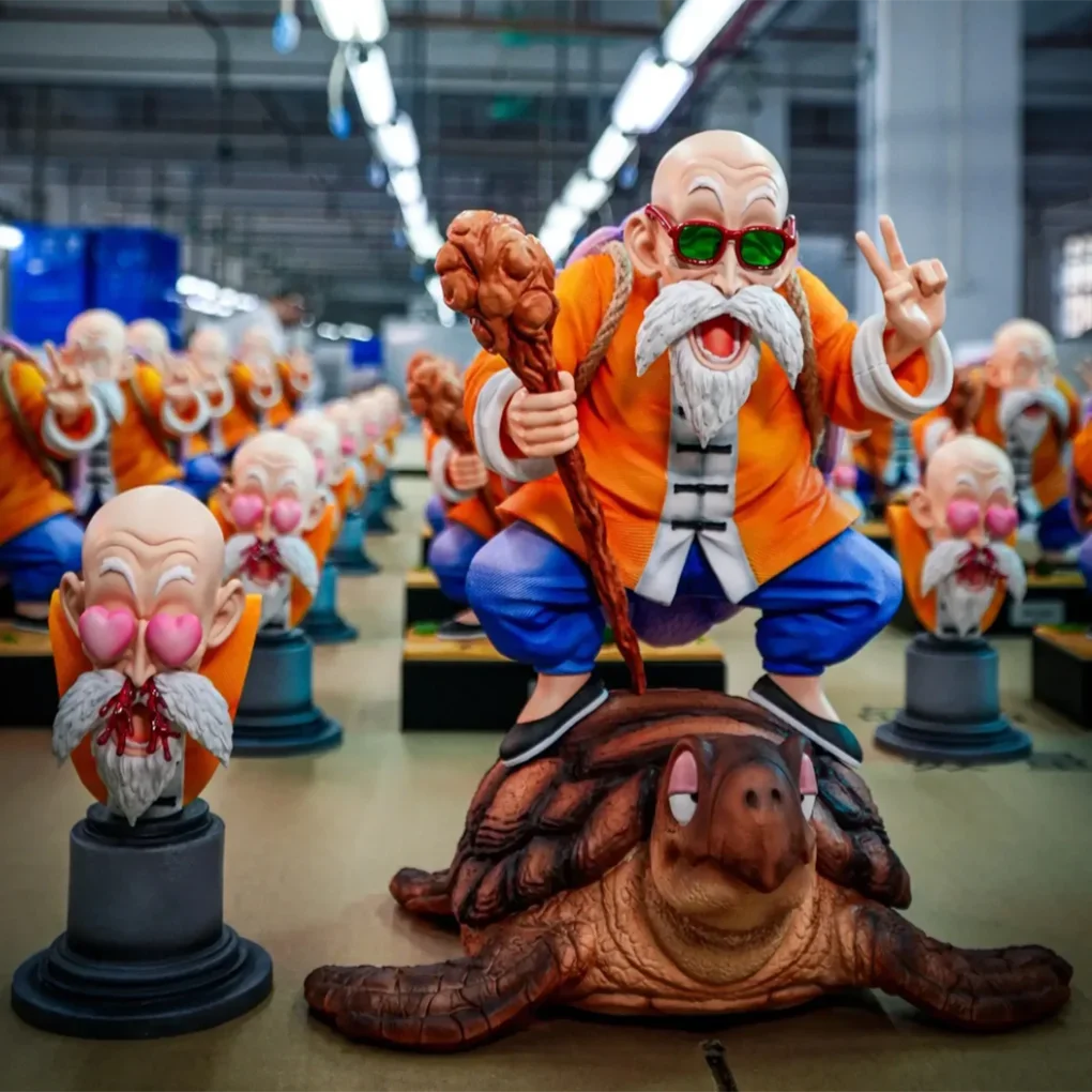 Jt Dragon Ball Z Kame Sennin Figure Master Roshi Umigam Krillin Goku Turtle Anime Figurine Pvc Statue Collection Model Toy Gifts