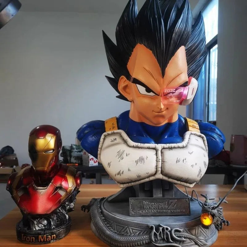 Dragon Ball Z 89CM Vegeta Anime Figurine Large Sized Model GK Goku Action Figure Vegito Figures Statue Collection Toy Figma