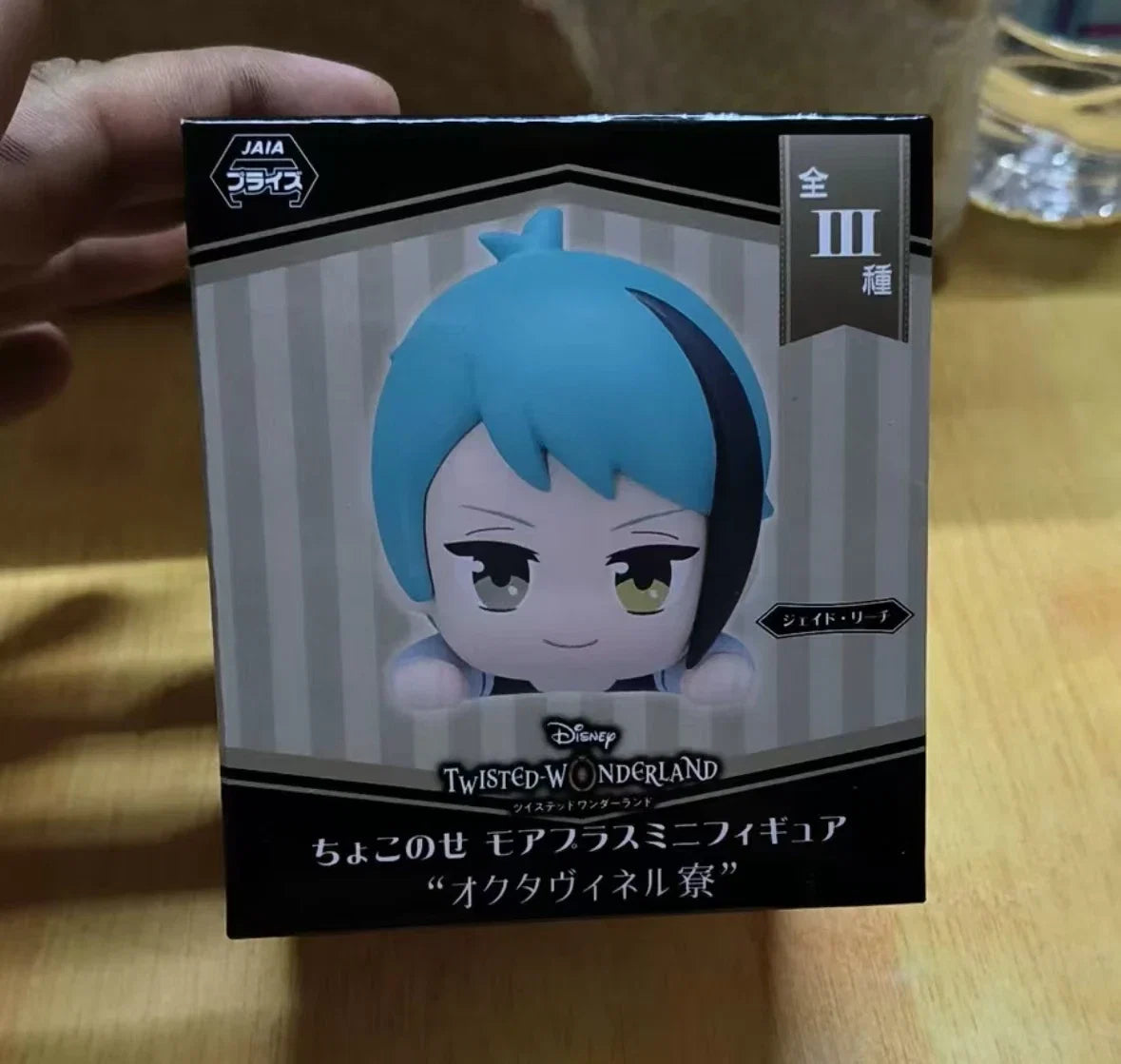 Genuine Bandai Q posket Series Disney Twisted Leona Jack Ruggie Wonderland Azul Ashengrotto Collectible Model Toys Gift