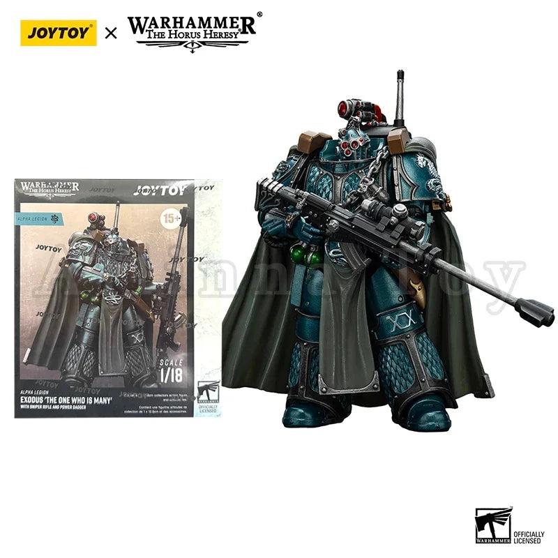 JOYTOY 1/18 Action Figure The Horus Heresy Alpha Legion Exodus Headhunter Anime Model