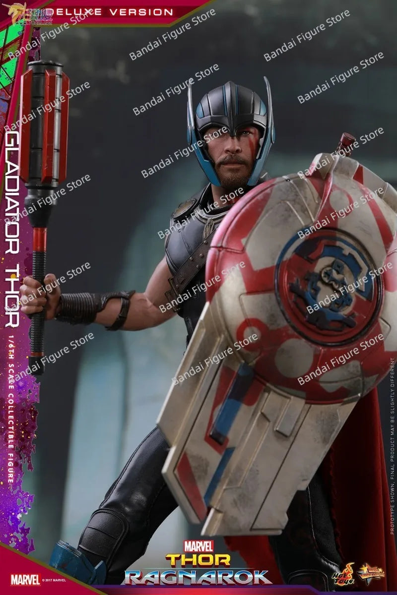 HT HotToys MMS445 Luxury Edition 1/6 Collectible Gladiator Thor3.0 Action Figure Thor：Ragnarok Marvel Original 12" Full Set Doll