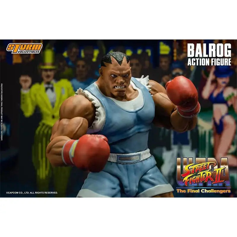 Original STORM TOYS 1/12 CPSF23 Street Fighter II BALROG Action Figures Model Toys in Stock