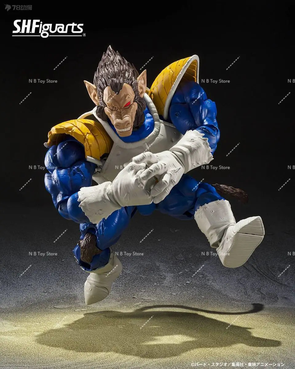 In Stock Bandai SHF Dragon Ball Great Ape Vegeta Gorilla Giant Ape Bick Great Demon King Sun Gohan (Beast Form) Collection Gift