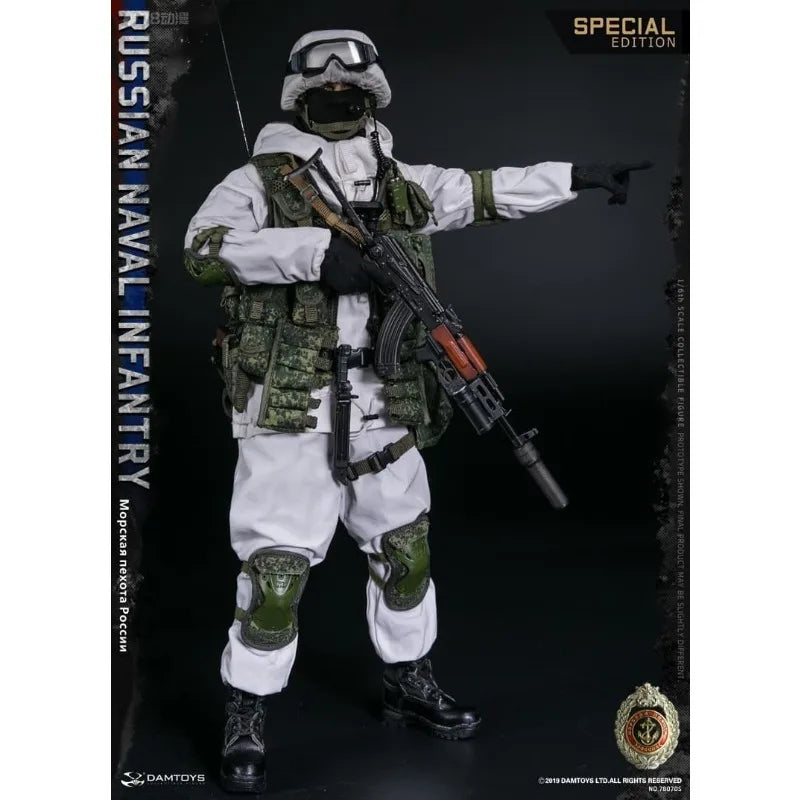 DAMTOYS Original ELITE SERIES Series Russian Navy Infantry (Marine Corps) Movable Finished Product Model Soldiers Model Collect
