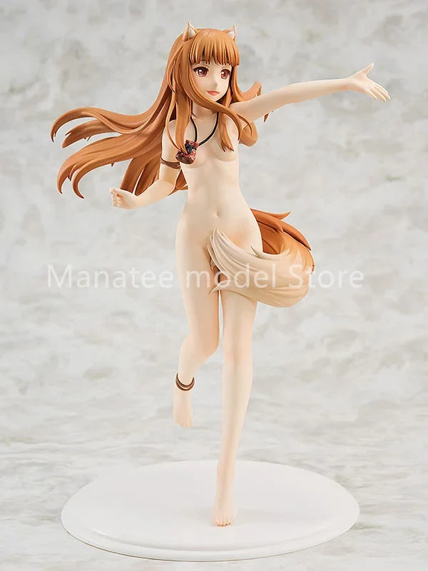 KADOKAWA Original Spice and Wolf - Wise Wolf Holo 1/7 PVC Action Figure Anime Model Toys Collection Doll Gift