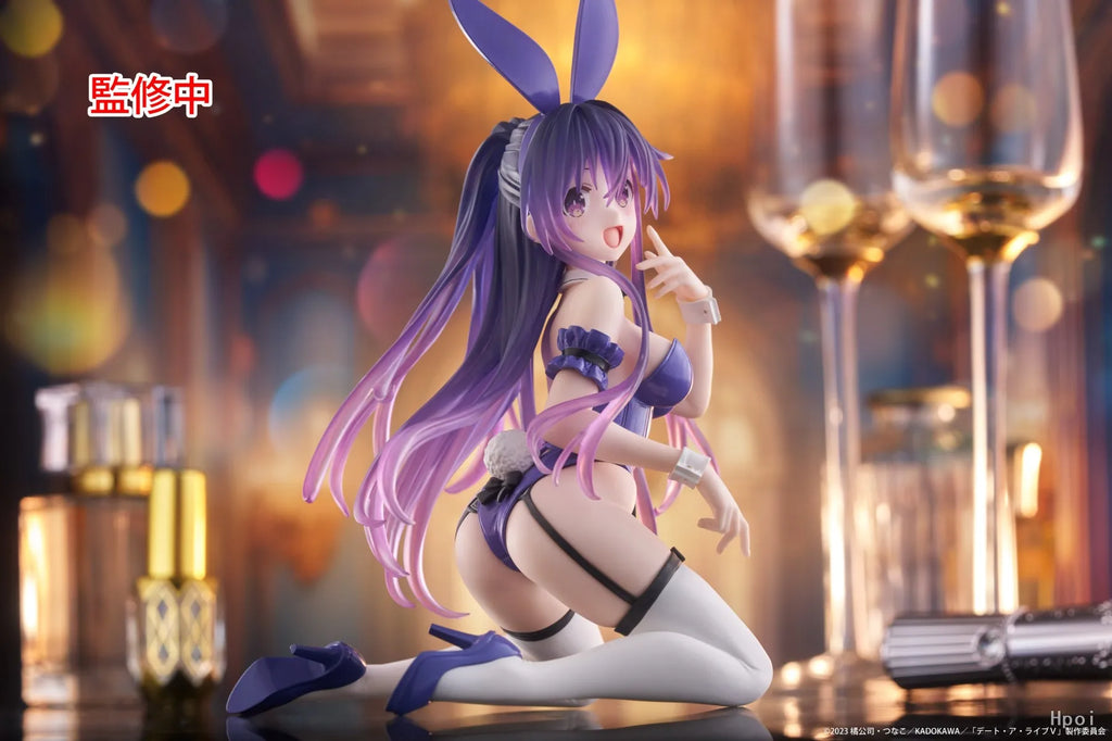 13CM Anime DATE A LIVE Yatogami Tohka Figure Desktop Cute Bunny Girl Style Model Toy Gift Collection Aciton Figure PVC